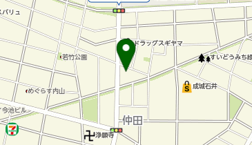 名鉄協商 カリテコバイク ファミリーマート千種仲田二丁目店の地図画像