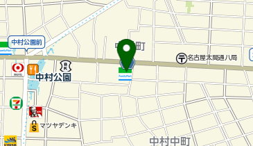 名鉄協商 カリテコバイク ファミリーマート太閤通八丁目店の地図画像