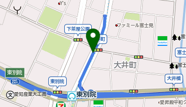 名鉄協商 カリテコバイク 東別院自転車駐車場(北側)の地図画像