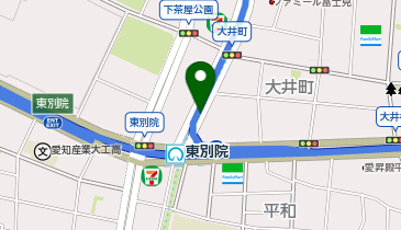 名鉄協商 カリテコバイク 東別院自転車駐車場(南側)の地図画像