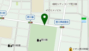 名鉄協商 カリテコバイク 徳川園の地図画像