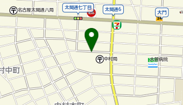 名鉄協商 カリテコバイク NTT中村ビルの地図画像