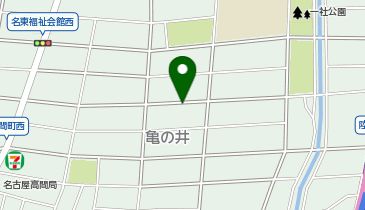 名鉄協商 カリテコバイク 名鉄協商パーキング亀の井3丁目の地図画像