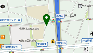 名鉄協商 カリテコバイク 名鉄協商パーキング東桜第12の地図画像
