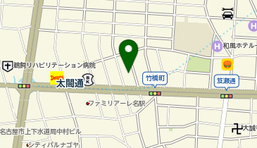 名鉄協商 カリテコバイク サン・名駅太閤ビルの地図画像