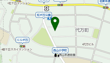 名鉄協商 カリテコバイク 名鉄協商パーキング虹が丘公園の地図画像