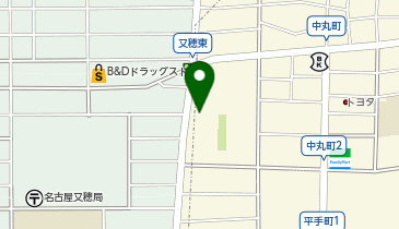 名鉄協商 カリテコバイク UR中丸の地図画像