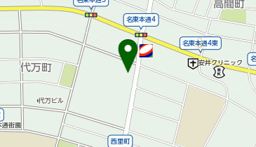 名鉄協商 カリテコバイク アーバンラフレ虹ヶ丘中の地図画像