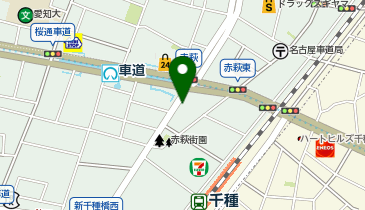 名鉄協商 カリテコバイク 車道駅ステーション(東側)の地図画像