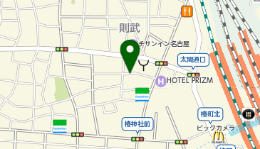 名鉄協商 カリテコバイク R&Bホテル名古屋新幹線口の地図画像