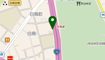 名鉄協商 カリテコバイク 名鉄協商パーキング熱田神宮西の地図画像