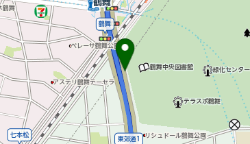 名鉄協商 カリテコバイク 鶴舞公園西ステーションの地図画像