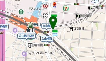 名鉄協商 カリテコバイク COLLECT MARK 金山(1)の地図画像