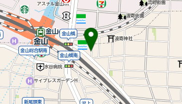 名鉄協商 カリテコバイク COLLECT MARK 金山(2)の地図画像