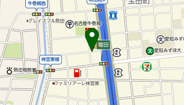 名鉄協商 カリテコバイク ファミリーマート瑞穂牛巻町店の地図画像