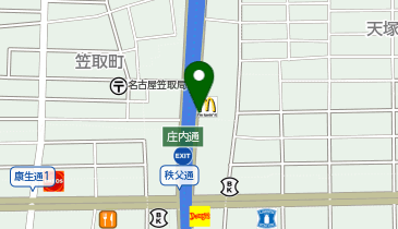 名鉄協商 カリテコバイク MIYUKI MALLの地図画像