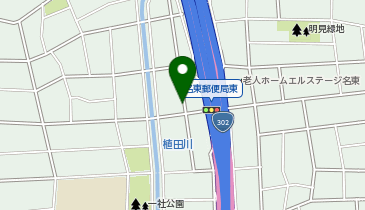 名鉄協商 カリテコバイク 名東郵便局の地図画像