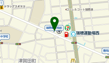 名鉄協商 カリテコバイク 瑞穂郵便局の地図画像