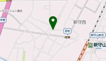 名鉄協商 カリテコバイク 名鉄協商パーキング新守山駅西第3の地図画像