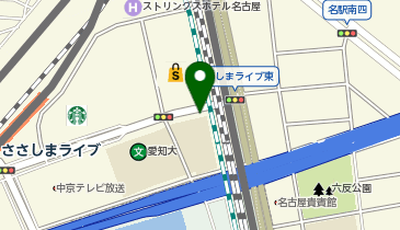 名鉄協商 カリテコバイク 愛知大学 名古屋キャンパスの地図画像