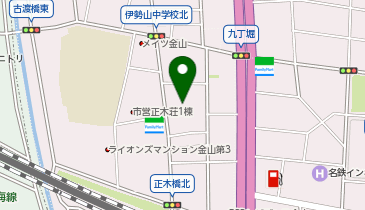 名鉄協商 カリテコバイク 東横INN 名古屋金山の地図画像