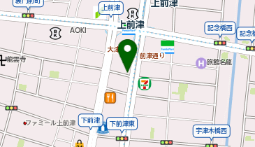 名鉄協商 カリテコバイク 名鉄協商パーキング上前津2丁目の地図画像