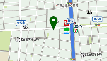 名鉄協商 カリテコバイク 名鉄協商パーキング浄心駅西第2の地図画像