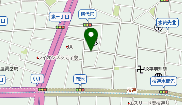 名鉄協商 カリテコバイク NTT布池ビルの地図画像