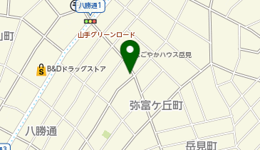 名鉄協商 カリテコバイク 麻里デンタルクリニックの地図画像