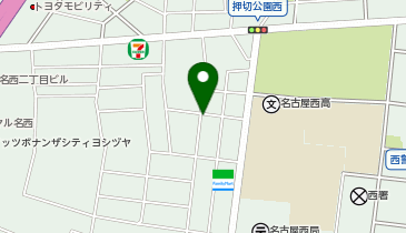 名鉄協商 カリテコバイク 名鉄協商パーキング名西2丁目第1の地図画像