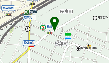 名鉄協商 カリテコバイク 名鉄協商パーキング烏森駅南第4(北側)の地図画像