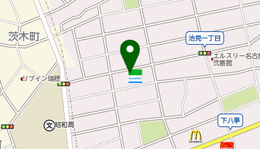 名鉄協商 カリテコバイク ファミリーマート天白元八事店の地図画像