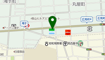 名鉄協商 カリテコバイク ファミリーマート昭和広見町二丁目店の地図画像