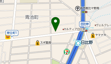 名鉄協商 カリテコバイク ロイヤルクレスト日比野の地図画像