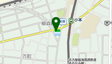 名鉄協商 カリテコバイク ファミリーマート中川ときわ店の地図画像