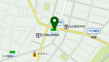 名鉄協商 カリテコバイク ファミリーマート新赤坪店の地図画像