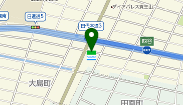 名鉄協商 カリテコバイク ファミリーマート千種田代本通四丁目店の地図画像