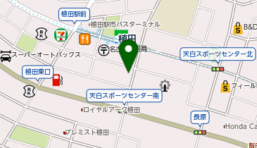 名鉄協商 カリテコバイク 名鉄交通植田ビルの地図画像