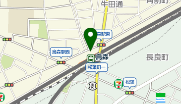 名鉄協商 カリテコバイク ファミリーマート近鉄烏森駅前店の地図画像