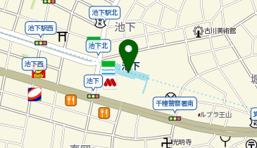 名鉄協商 カリテコバイク 池下自転車駐車場の地図画像