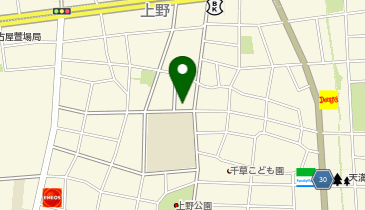 名鉄協商 カリテコバイク 上野小学校北の地図画像
