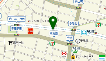 名鉄協商 カリテコバイク 今池駅西ステーションの地図画像