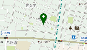 名鉄協商 カリテコバイク 中川区荒江駐車場の地図画像