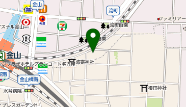 名鉄協商 カリテコバイク ファミリーマート熱田波寄町店の地図画像