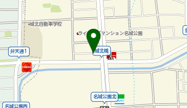 名鉄協商 カリテコバイク ファミリーマート金城一丁目店の地図画像