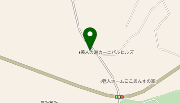 RVパークsmart 天然温泉美人の湯 カーニバルヒルズの地図画像