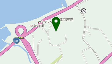 RVパークsmart 道の駅有明 リップルランドの地図画像