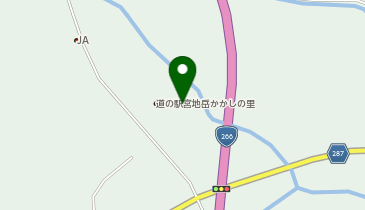 RVパークsmart 道の駅 宮地岳かかしの里の地図画像