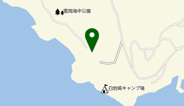 RVパークsmart れいほく富岡海域公園の地図画像
