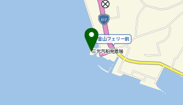 金山港の地図画像